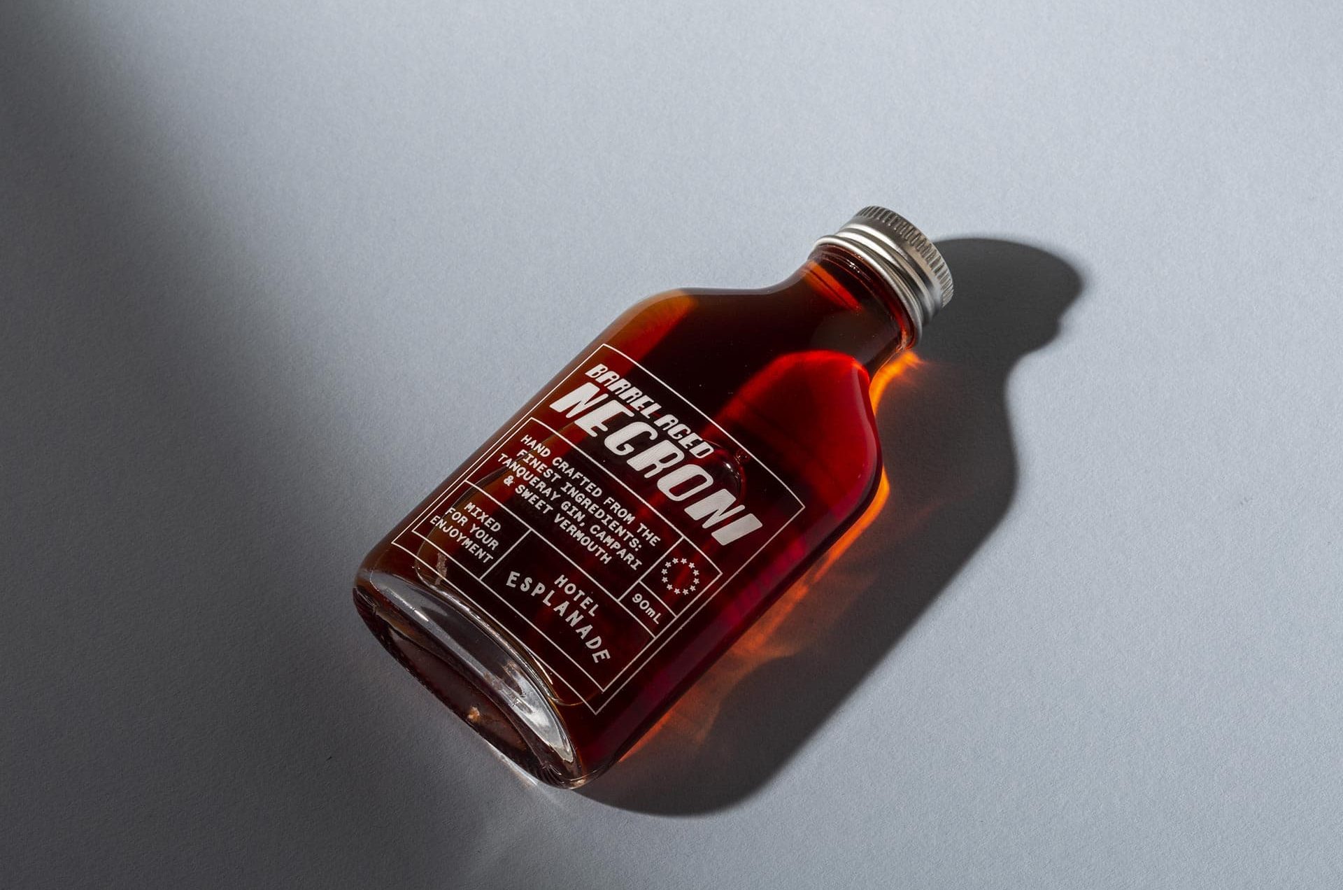 Espy - Hotel Esplanade
Bottled Cocktail Design
Negroni