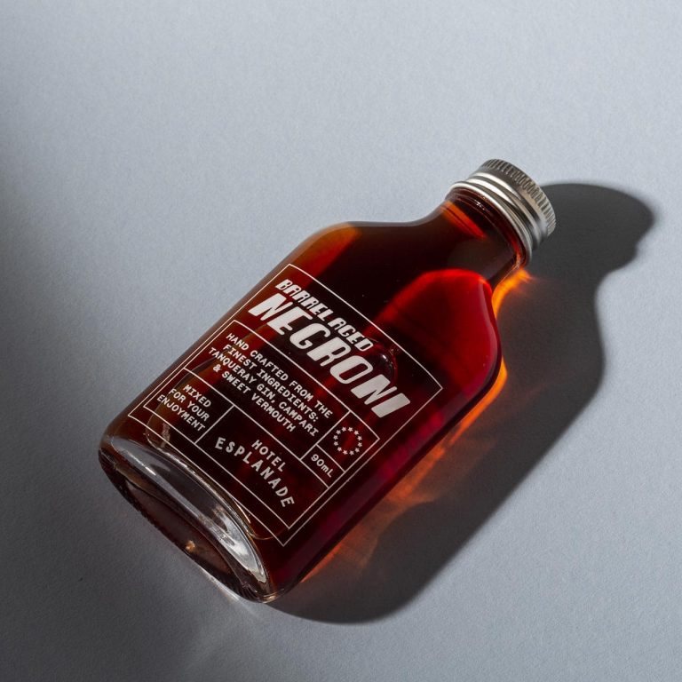 Espy - Hotel Esplanade
Bottled Cocktail Design
Negroni