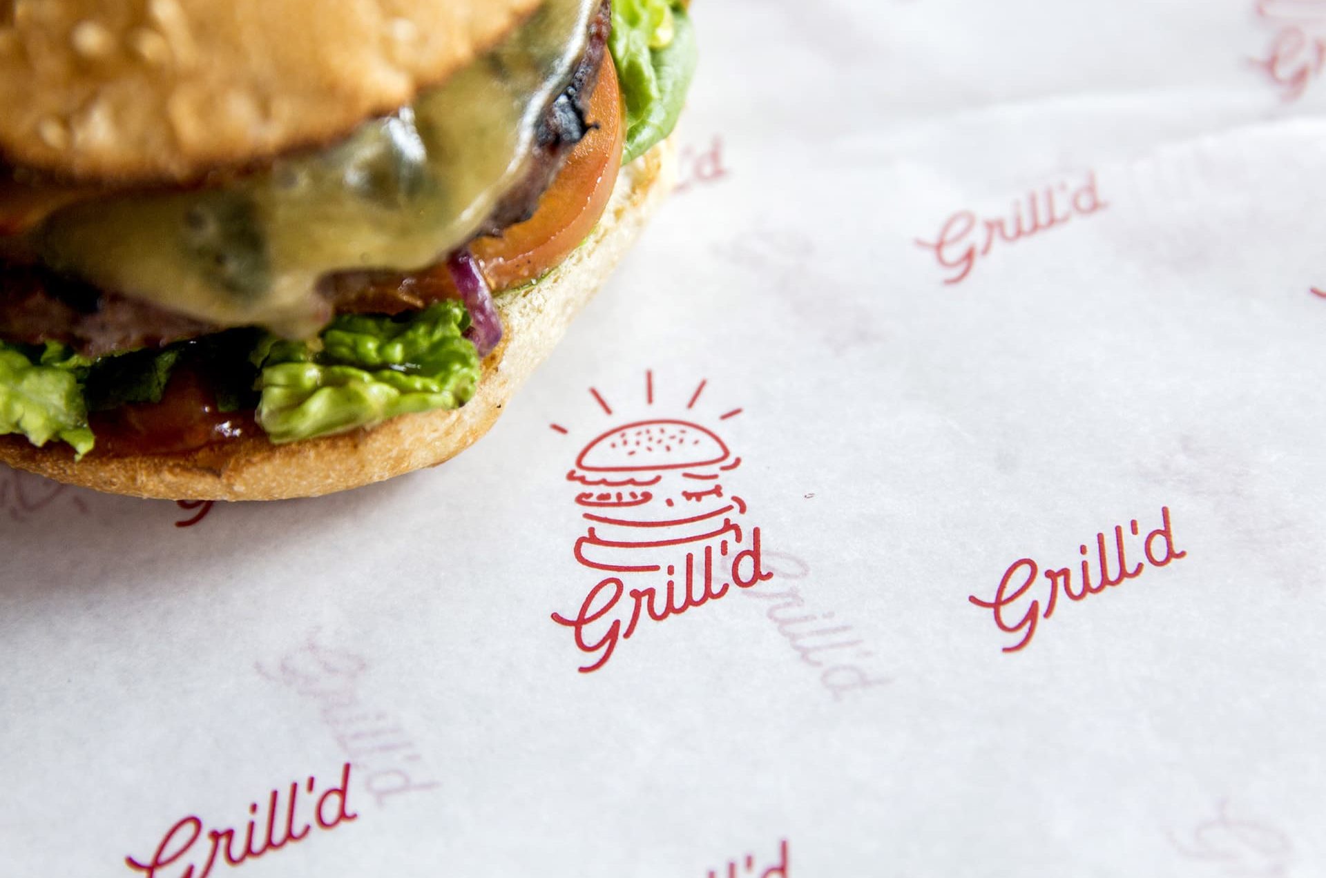 Grill'd Brand Refresh
Burger Face Logo Design
Identity Update