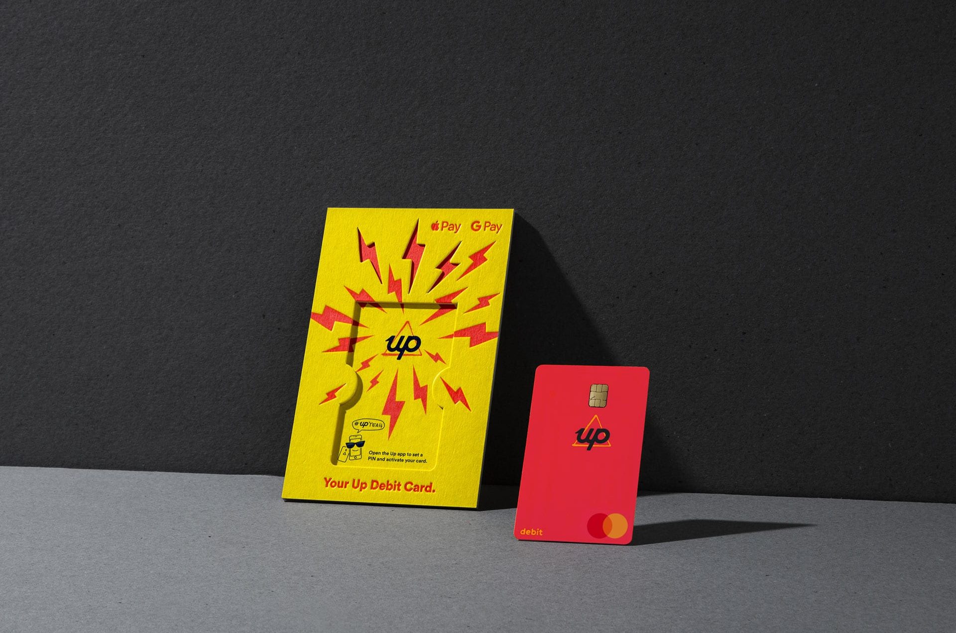 Up Digital Bank
Brand Creation
Card & Mail Pack Design