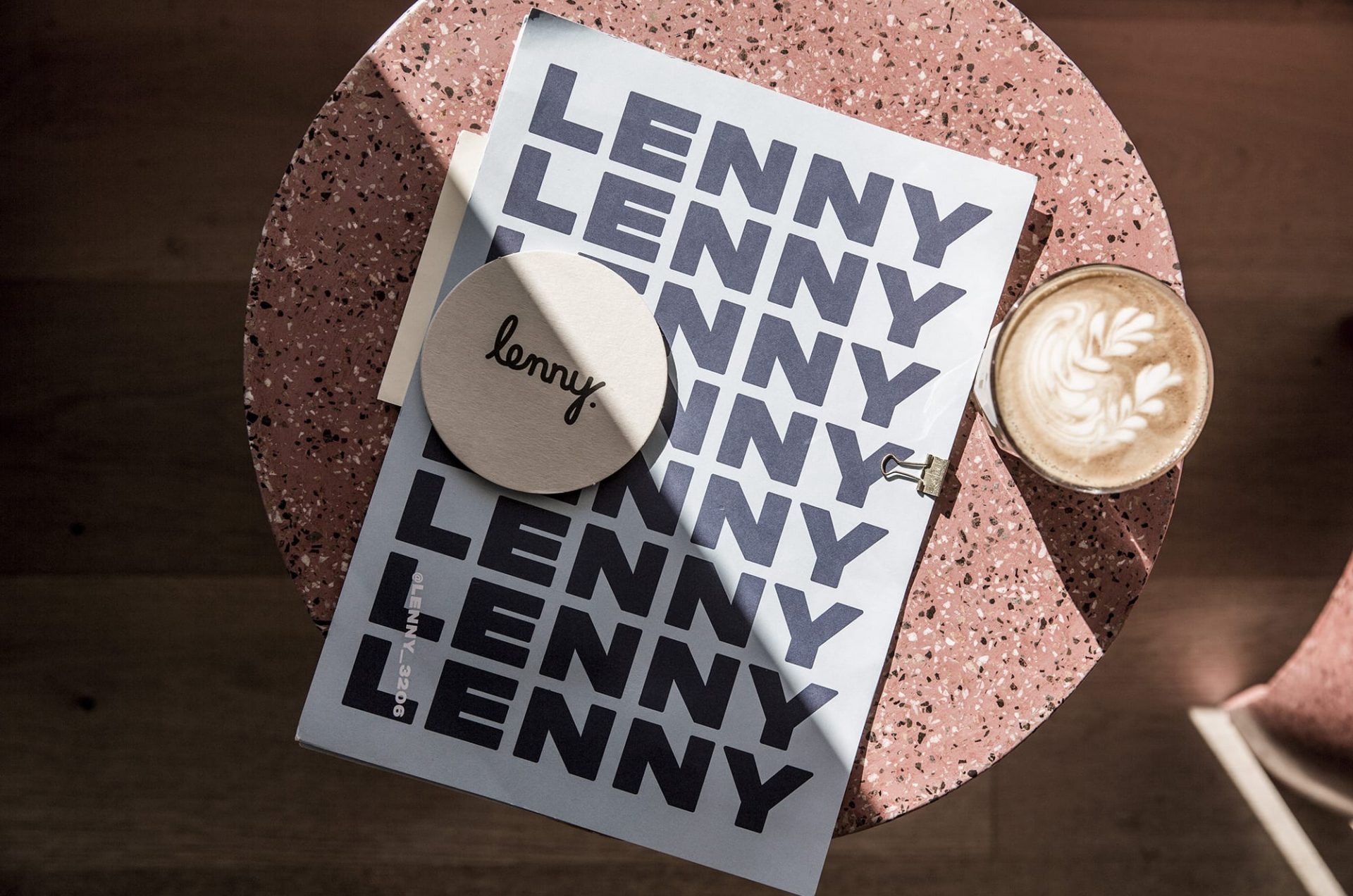 Lenny Cafe Brand Creation
Menu Design