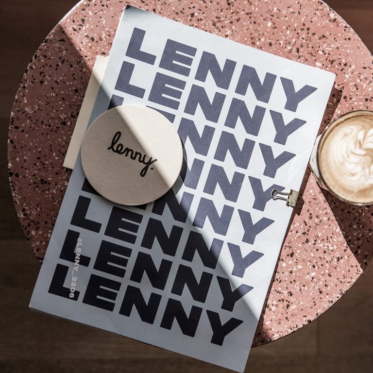 Lenny Cafe Brand Creation
Menu Design