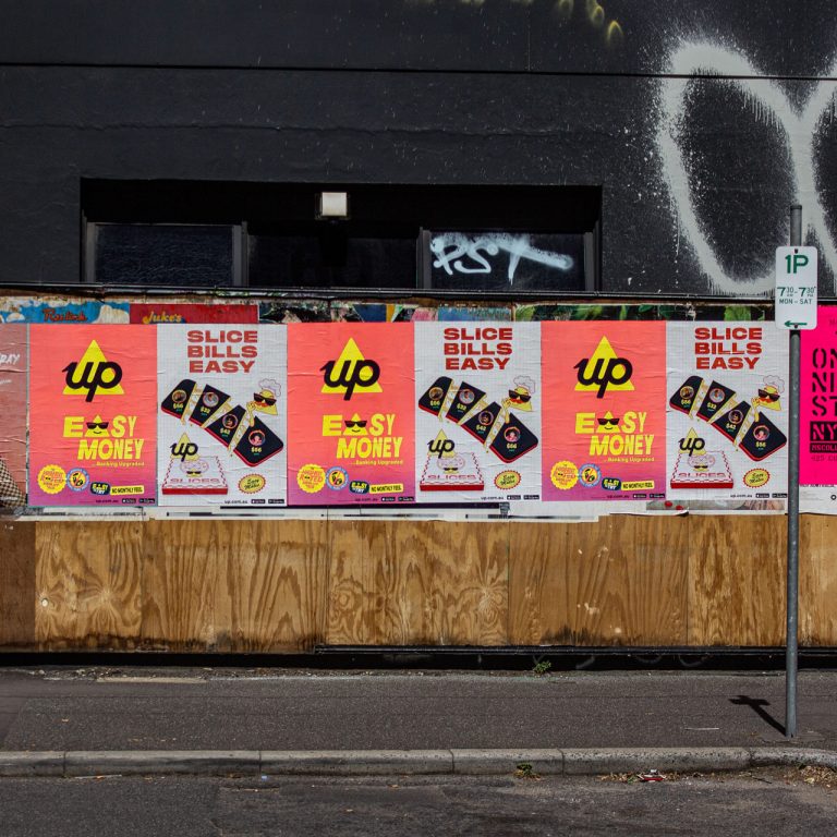 Up Banking App
Brand Evolution
Street Campaign