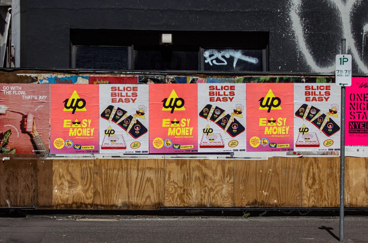 Up Banking App
Brand Evolution
Street Campaign